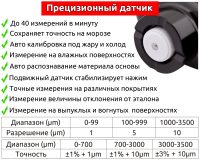 Параметры датчика