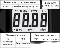 Функции на дисплее